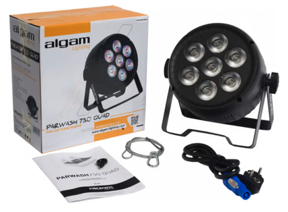 Algam Lighting PAR WASH 7X30W RGBWW de 25 Algam Lighting PAR WASH 7X30W RGBWW de 25